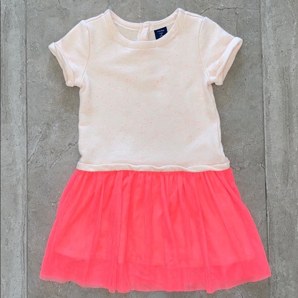Gap Baby Sweatshirt Dress With Tulle Bottom - Picture 1 of 4